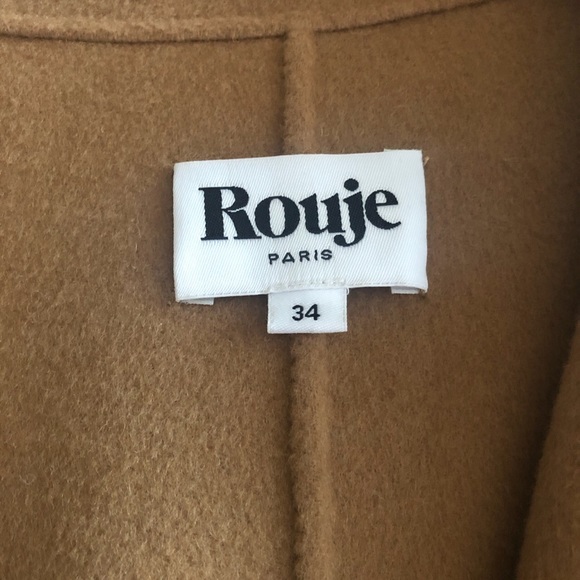 Rouje real! Gorgeous!!! Philou Camel Coat XS or good for US4 too - Picture 4 of 4